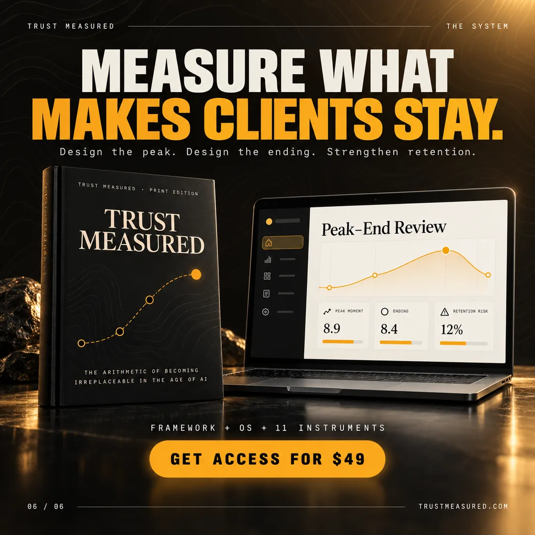 C14, card 6: Measure what makes clients stay.