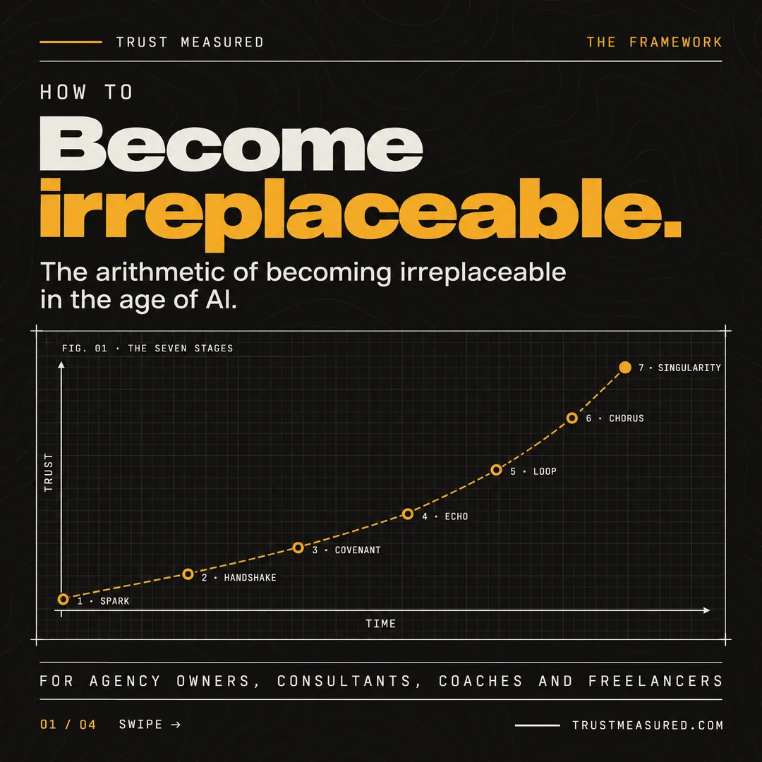 C70, card 1: Become irreplaceable.