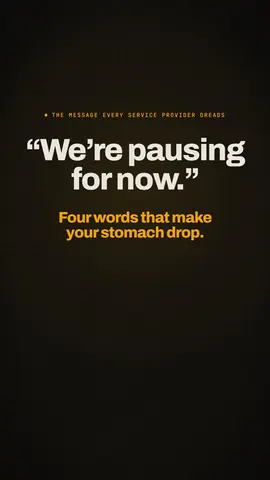 C71 video: We are pausing for now.