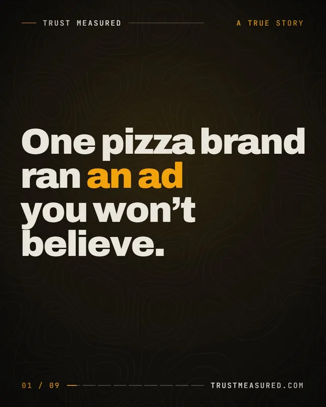 C72 video: One pizza brand ran an ad you will not believe.