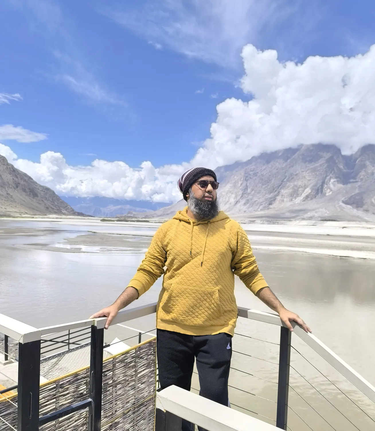 Mountain resort valley in Skardu, northern Pakistan